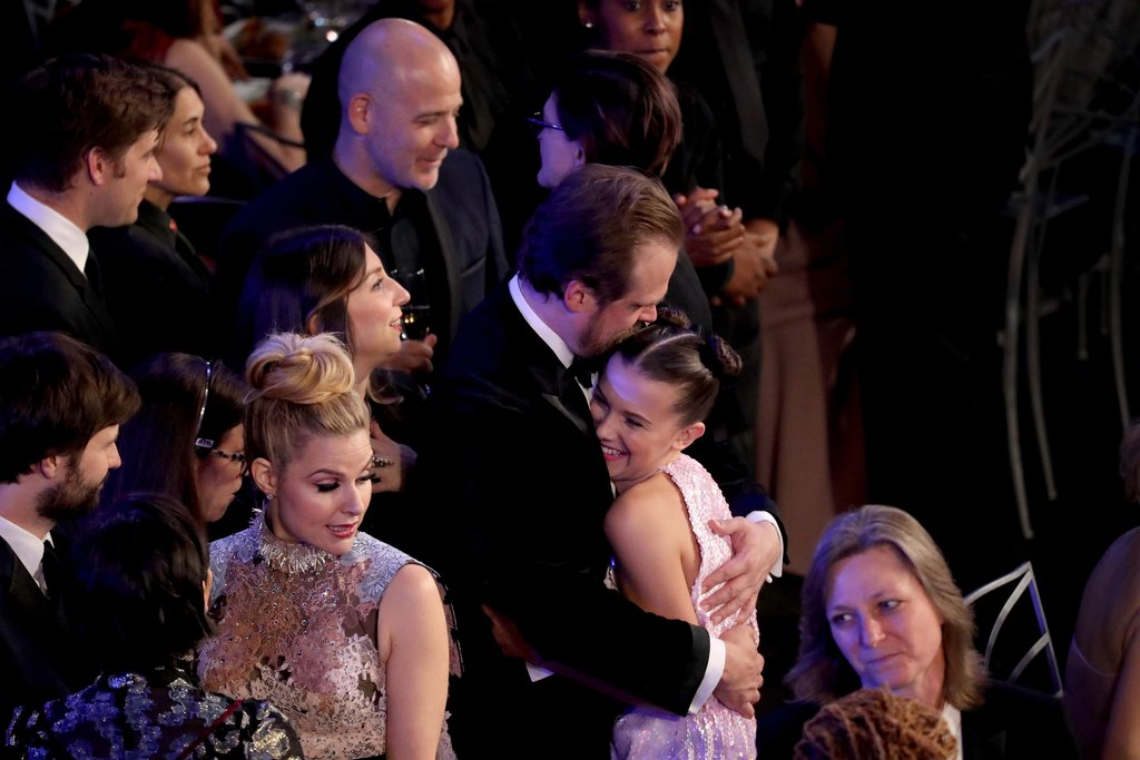 Millie-Bobby-Brown-David-Harbour-2018-SAG-Awards - Press Pass LA